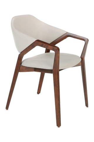 Cadeirão Bege e natural