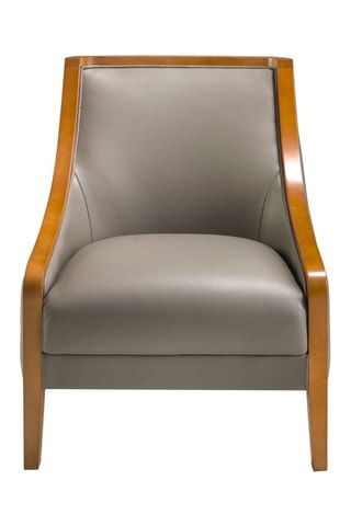 Cadeirão - Cinzento e natural