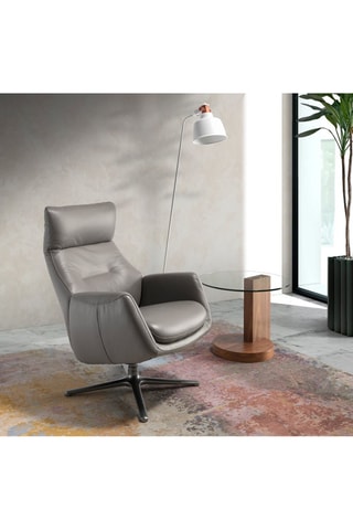 Cadeirão giratório 
Cinzento