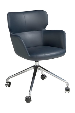 Cadeirão giratório 
Azul-marinho