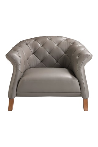 Cadeirão - Cinzento e natural