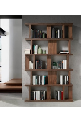 Biblioteca Imitação de nogueira