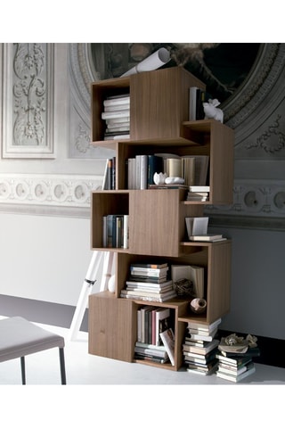 Biblioteca Imitação de nogueira