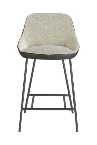 Banco de bar Preto e cinzento