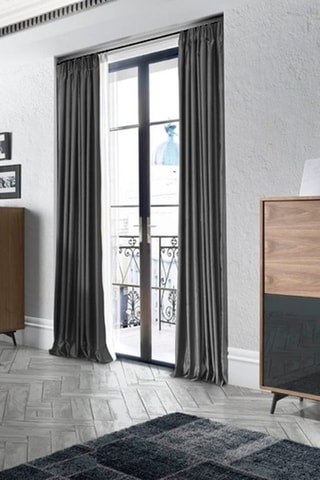 Móvel 4 portas Imitação de nogueira e preto