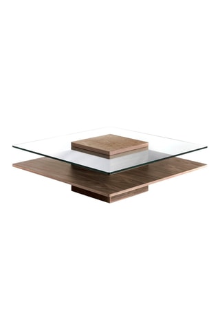 Mesa de centro Imitação de nogueira