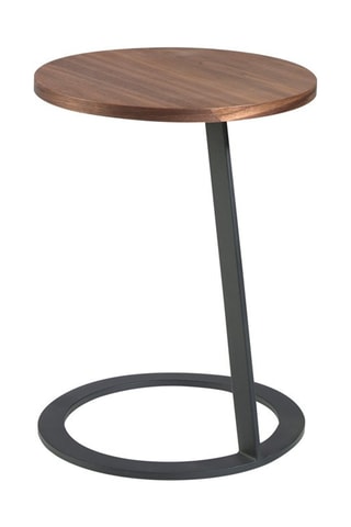 Mesa de apoio Natural e preto