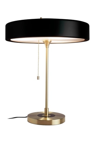 Candeeiro de mesa LED Preto