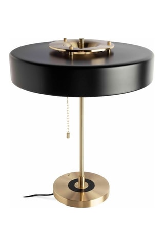 Candeeiro de mesa LED Preto