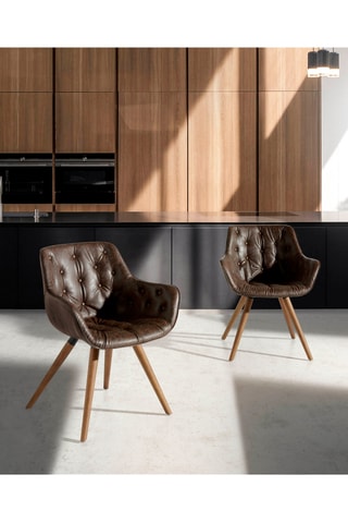 2 cadeiras giratórias - 65 x 78 x 46 cm