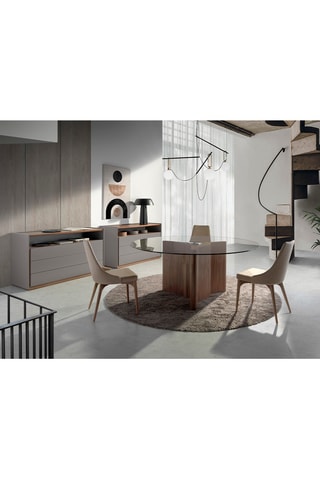 2 cadeiras em madeira - 50 x 60 x 91 cm