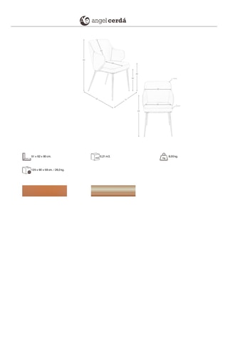2 cadeiras em madeira - 180 x 90 x 42 cm