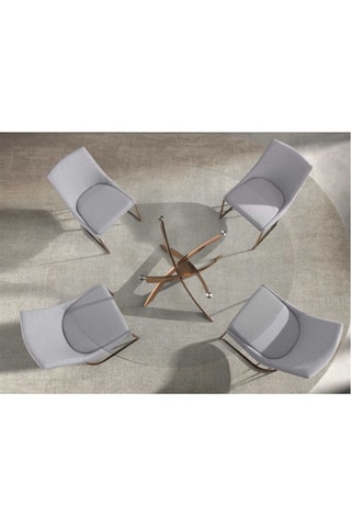 Mesa de refeição - 130 x 75 x 130 cm