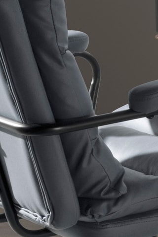 Cadeira de escritório giratória com rodas - 59 x 90 x 52 cm