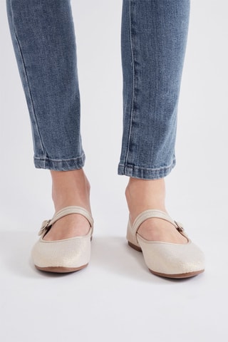 Mary Janes Hermine - Goudkleurig