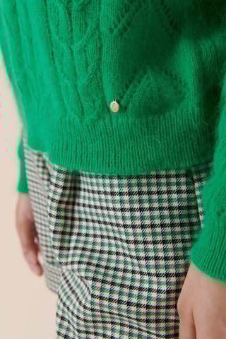 Camisola em angora Mesra - Verde