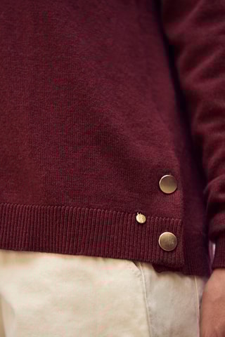 Trui Bordeauxrood