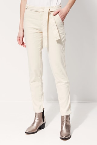 Rechte Broek Paul Ecru