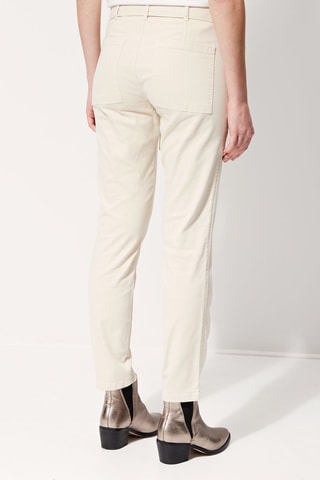 Rechte Broek Paul Ecru