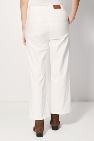 Jeans Wide Legs Met Hoge Taille Pepito Ecru