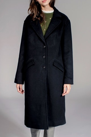 Wollen Jas Lolita Zwart