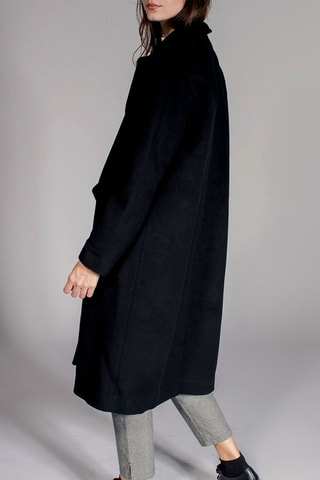 Wollen Jas Lolita Zwart