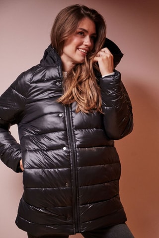 Dubbelzijdige Parka Lozane - Zwart