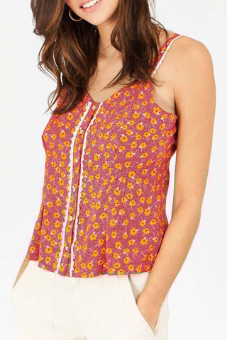 Blouse Tamporise -  Rood