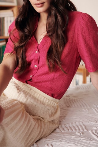 Blouse - 
Roze