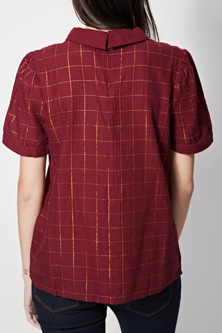 Top Carmine Bordeauxrood