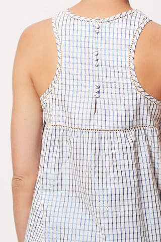 Top Tomillo Marineblauw