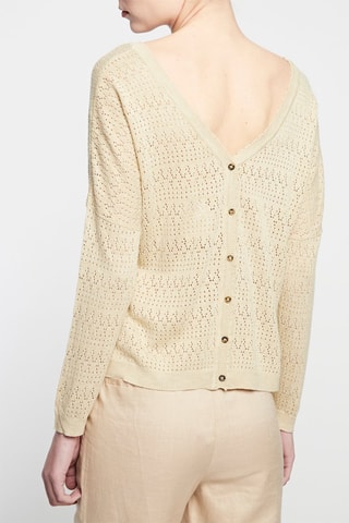 Bamboevezel Top - 
Beige