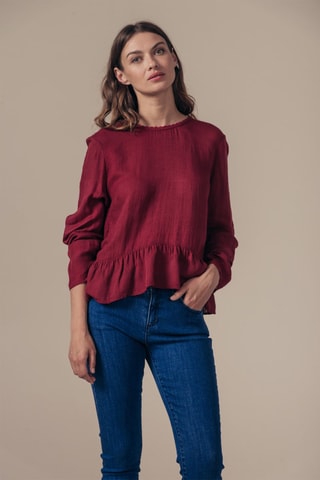 Top Twit Bordeauxrood