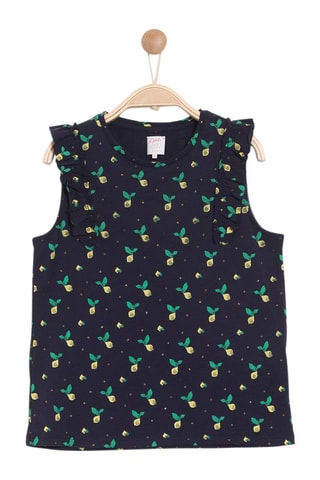 Top Marineblauw en Groen