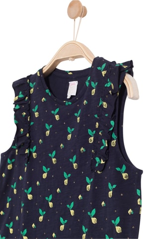 Top Marineblauw en Groen