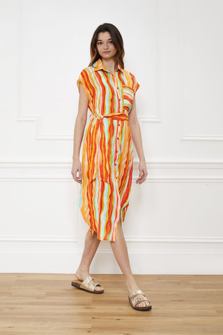 Blouse-jurk Ralissa - Oranje