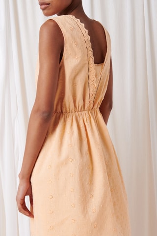 Robe droite - 
Pêche