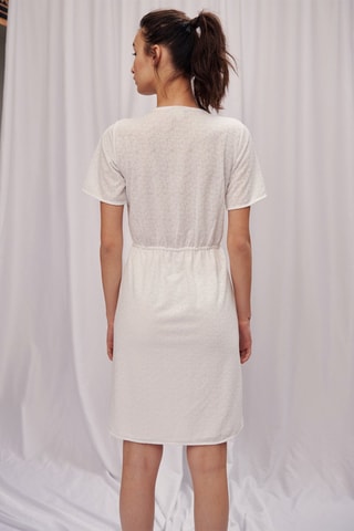 Blouse-jurk Refrain - Ivoorkleurig