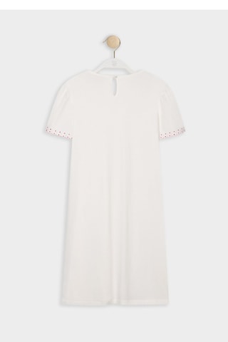 Rechte Jurk Richy - Wit