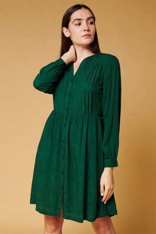 Blouse-jurk Rashel - Smaragdgroen