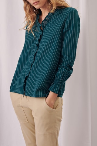 Blouse - 
Groen