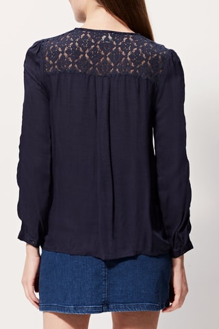 Blouse Clayton Marineblauw
