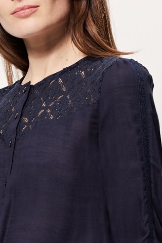 Blouse Clayton Marineblauw