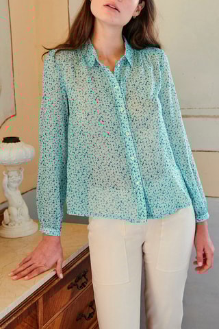 Blouse - 
Groen