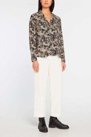 Blouse Crèmekleurig