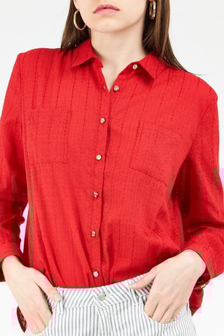Blouse Rood