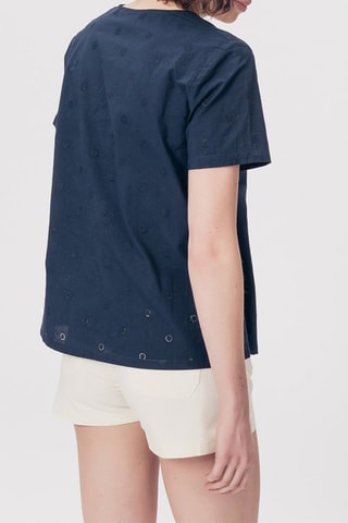 Blouse Capricorne Marineblauw