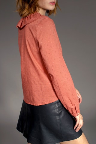 Blouse Colette Koraalrood