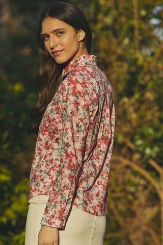 Blouse Coquette - Roze