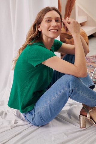 T-shirt Augure - Groen